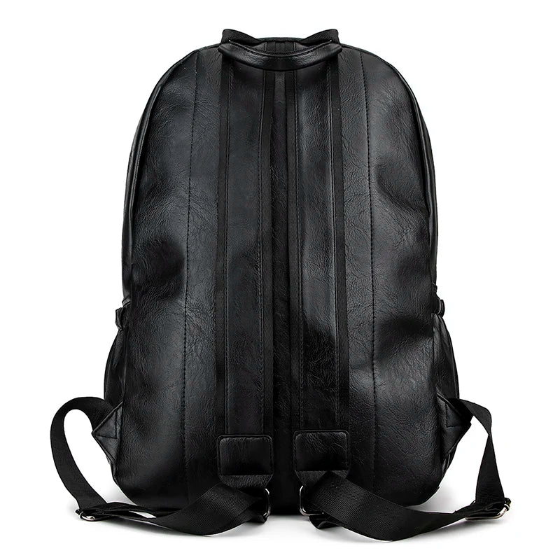 LuufanWave Waterproof PU Leather Backpack