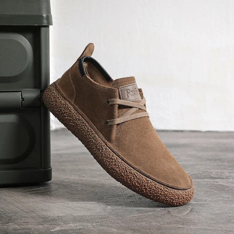 Velvet suede casual shoes - Voltco