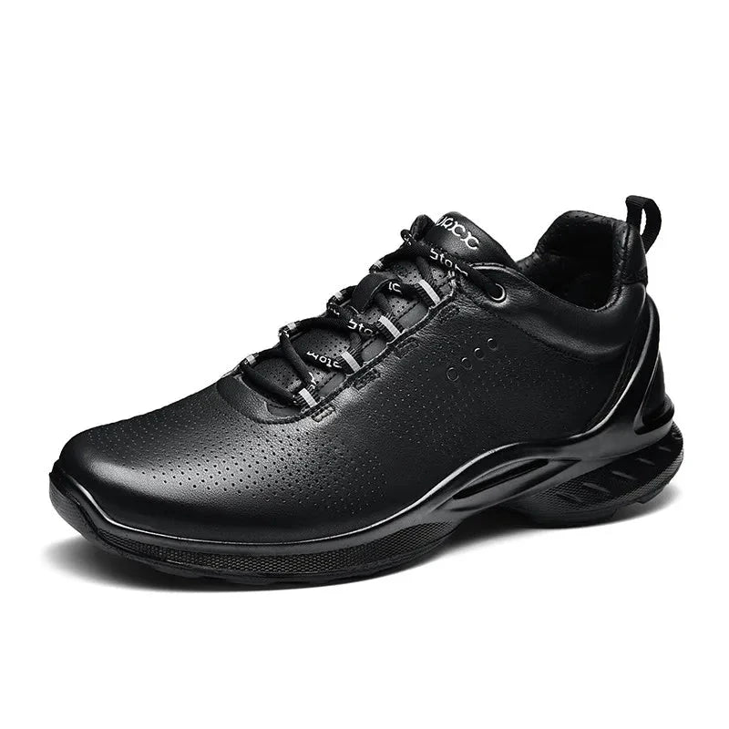 VoltCo TrueTrek Genuine Leather Athletic Sneakers