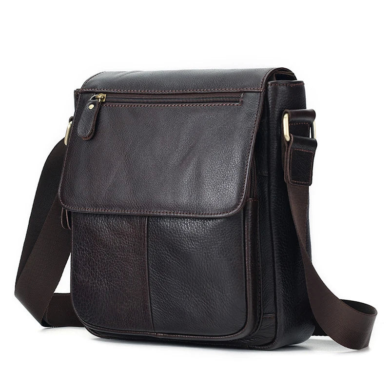 AtlasCraft Genuine Leather Shoulder Bag